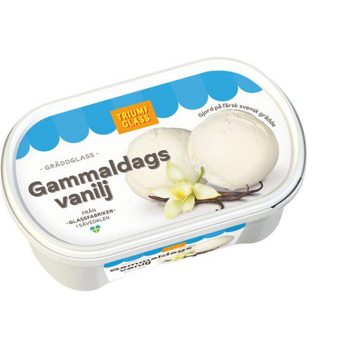 GAMMALDAGS VANILJ GRÄDDGLASS