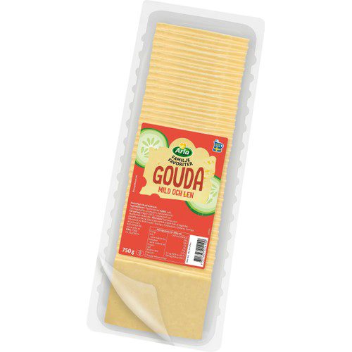 GOUDA 28 % SKIVAD
