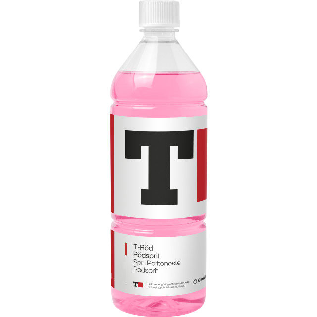 Rödsprit T-Röd 1l Kemetyl