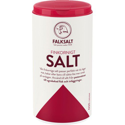 Hushållssalt utan jod 600g Falksalt