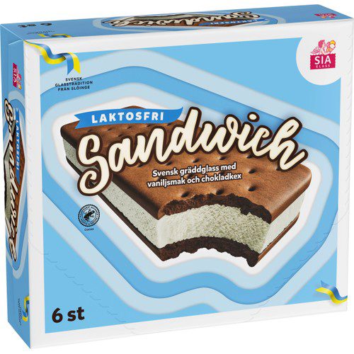 Sandwich Laktosfri 6-p SIA Glass