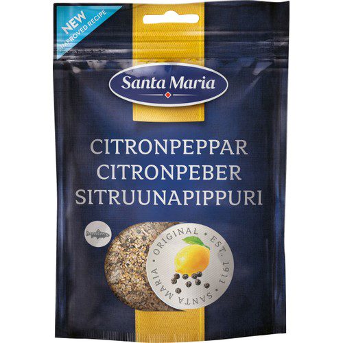 Krydda Citronpeppar påse 70g Santa Maria