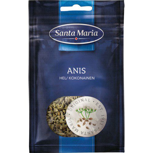 Kryddor Anis hel påse 17g Santa Maria