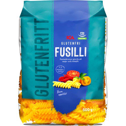 Fusilli Glutenfri 500g ICA