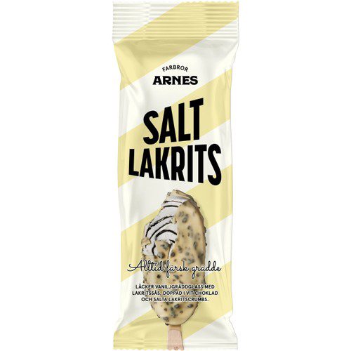 Farbror Arnes Saltlakrits 1-p Triumf Glass