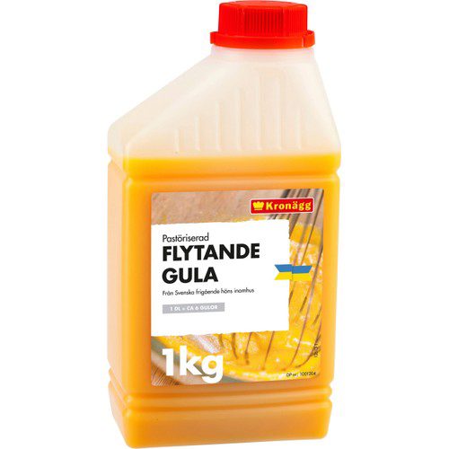 Äggula Flytande gula 1kg Kronägg