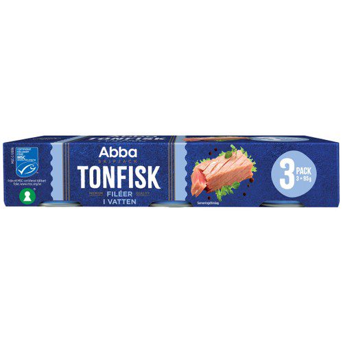 TONFISK I VATTEN 3-PACK