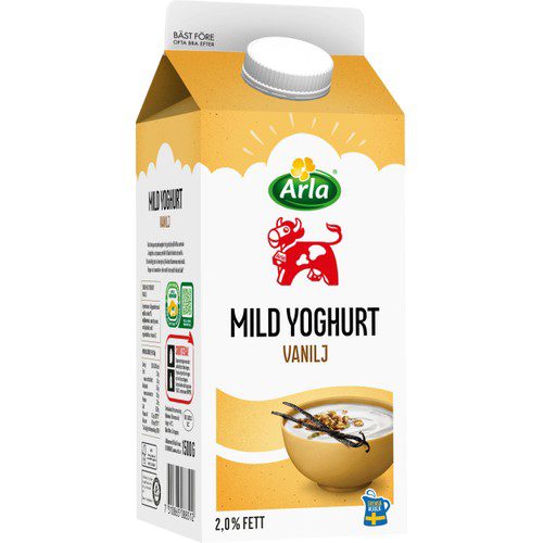 YOGHURT MILD VANILJ 1.5 LITER