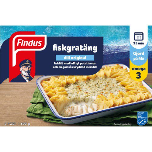 FISKGRATÄNG DILL 