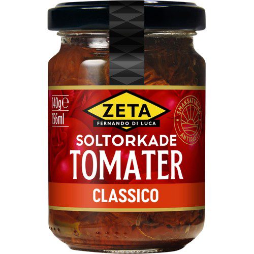 Soltorkade Tomater Classico 140g Zeta