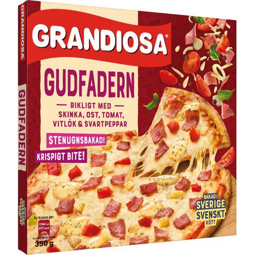 Pizza X-tra allt Gudfadern 350g Grandiosa