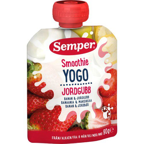 SMOOTHIE YOGHURT JORDGUBB