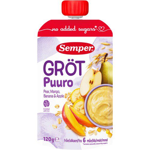 ÄTKLAR GRÖT FRUKT