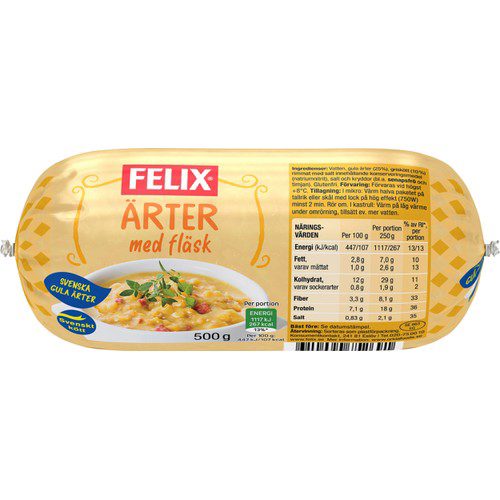 ÄRTSOPPA/FLÄSK FELIX 500 G