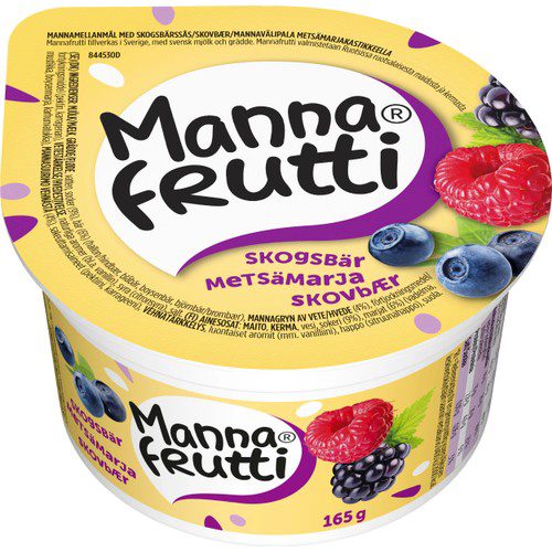 Mannafrutti Skogsbär 165g RisiFrutti