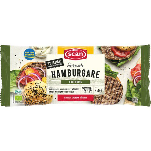 HAMBURGARE 4-PACK EKO