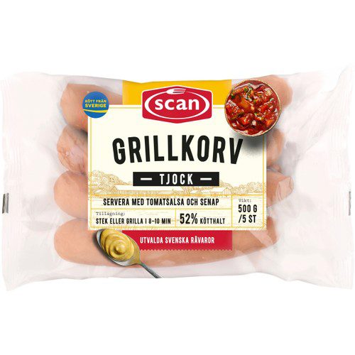 GRILLKORV TJOCK