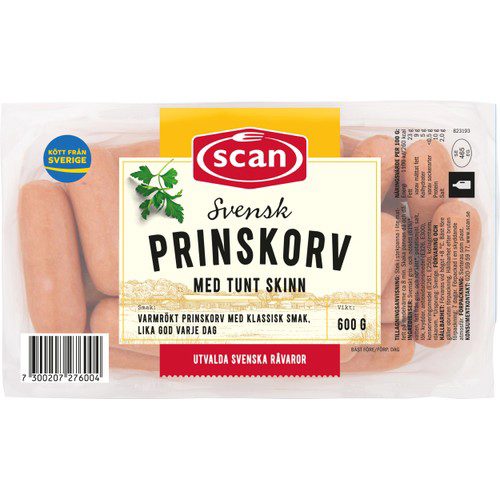 PRINSKORV 600G
