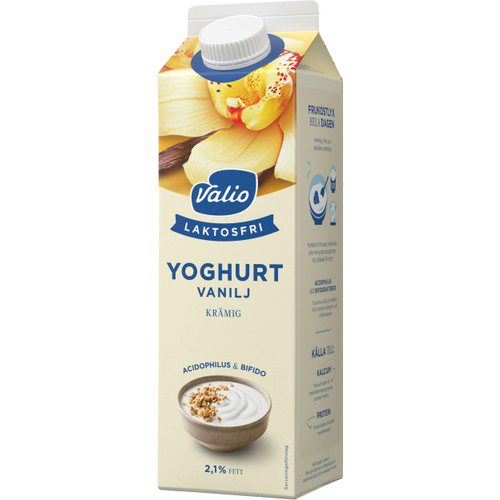 YOGHURT VANILJ LAKTOSFRI