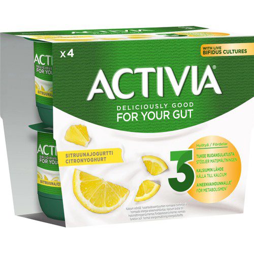 YOGHURT CITRON ATIVIA 4-PACK