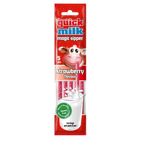 Magic Sipper Jordgubb 5-p Quick Milk