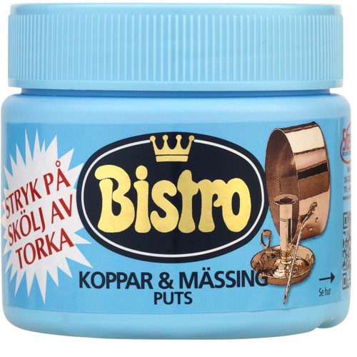 Koppar & mässingsputs 150ml Bistro