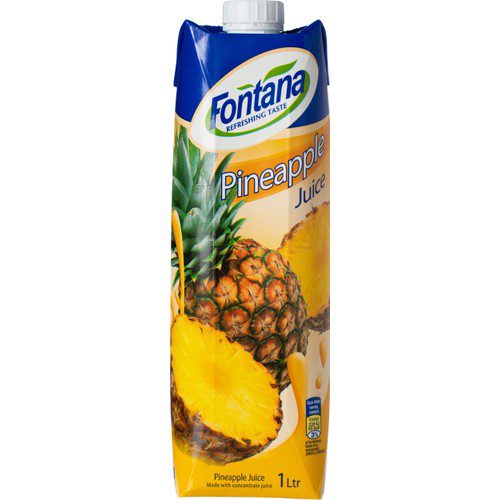 Ananasjuice 1L Fontana