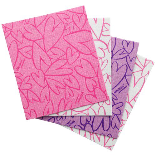 Diskduk Wettex Rosa Bandet 4-p Vileda