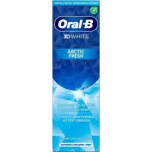 Tandkräm 3DW Arctic fresh 75ml Oral-B