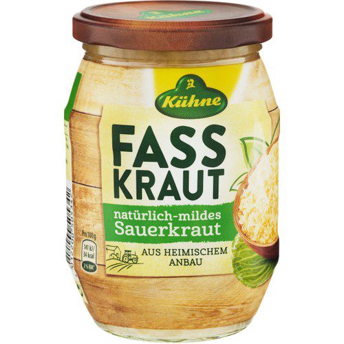 Fasskraut Surkål 400g Kühne