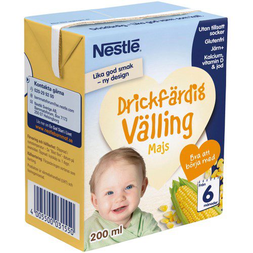 MAJSVÄLLING DRICKFÄRDIG 6 MÅN