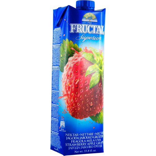 Nektar Jordgubb 1l Fructal
