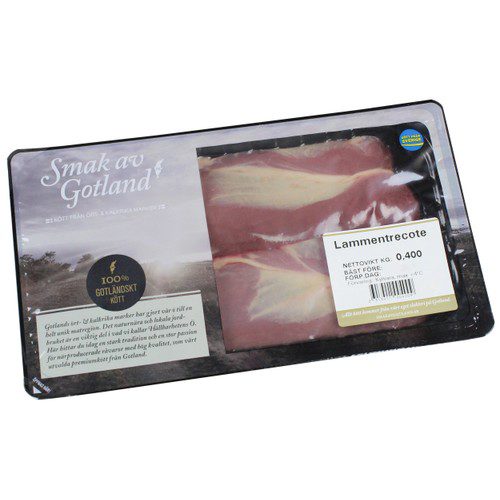 Lammentrecôte Smak av Gotland Sverige