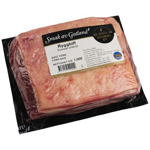 Biff med Kappa i Bit ca 920g Smak av Gotland