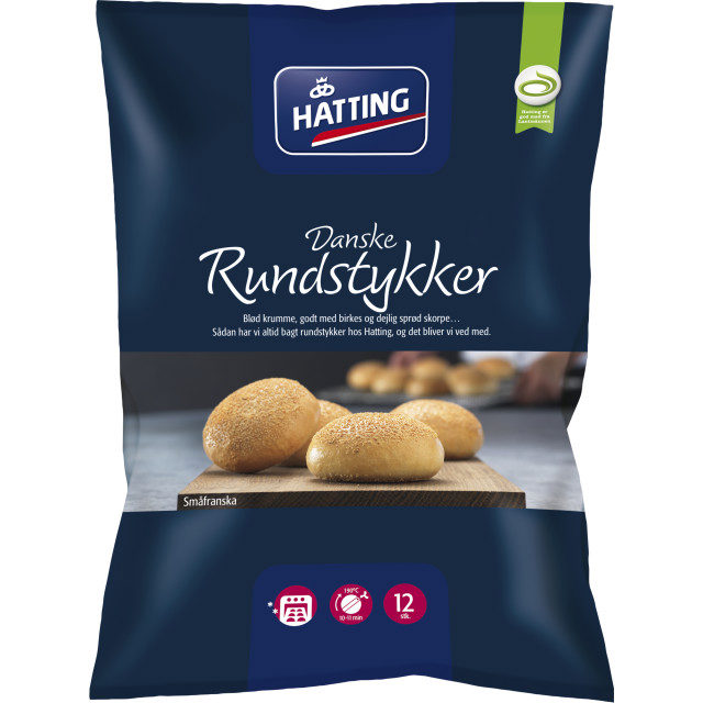 Danska rundstycken Fryst 600g Hatting
