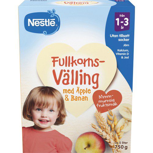 VÄLLING FULLKORN ÄPPLE/BANAN 2 ÅR