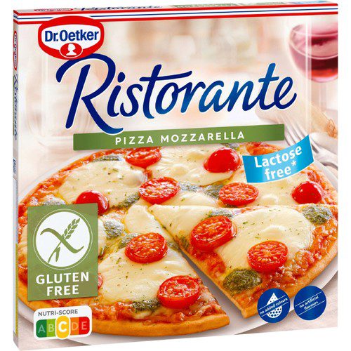 Mozzarella Pizza Glutenfri Fryst 370g Dr.Oetker