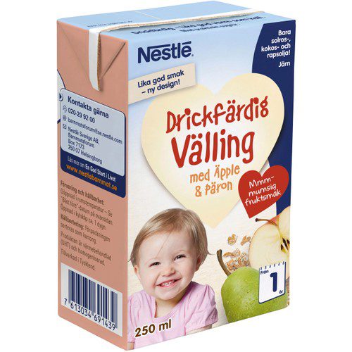 Välling Äpple Päron Drickfärdig 18M Nestlé