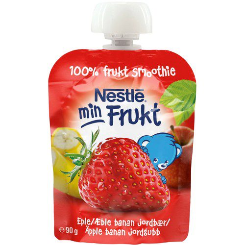 MIN FRUKT SMOOTHIE ÄPPLE/BANAN/JORDGUBB