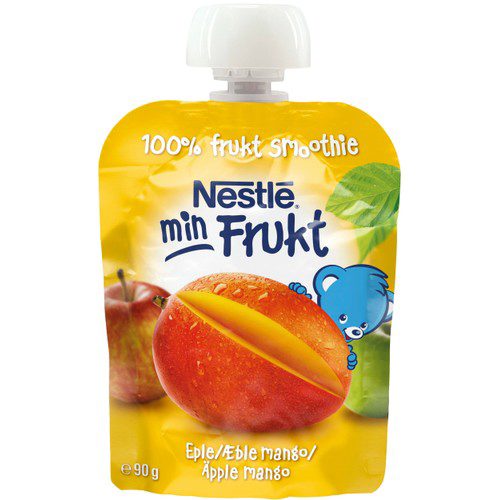 Min frukt Äpple & mango 90g KRAV Nestle