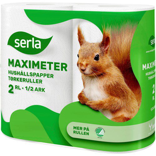Hushållspapper Maximeter 2-p 516g Serla