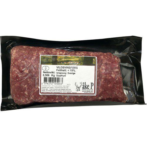 Vildsvinsfärs Fryst Svensk