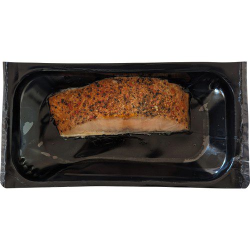 Varmrökt laxfile Citronpeppar i bit 150g Vägga Rökeri