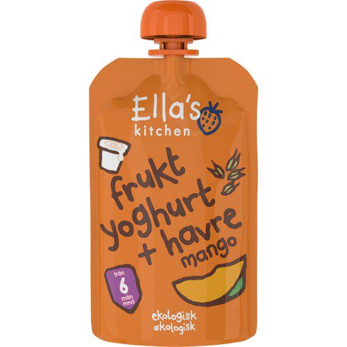 Mellanmål Mango Squeeze 6mån Ekologisk 100g Ella´s kitchen