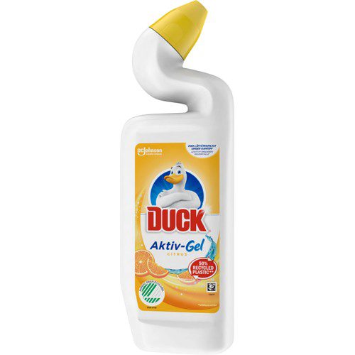 Toalettrengöring Aktiv gel Citrus 750ml Miljömärkt Duck