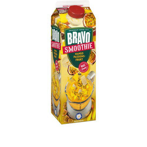 Smoothie Mango & passionsfrukt 1l Bravo