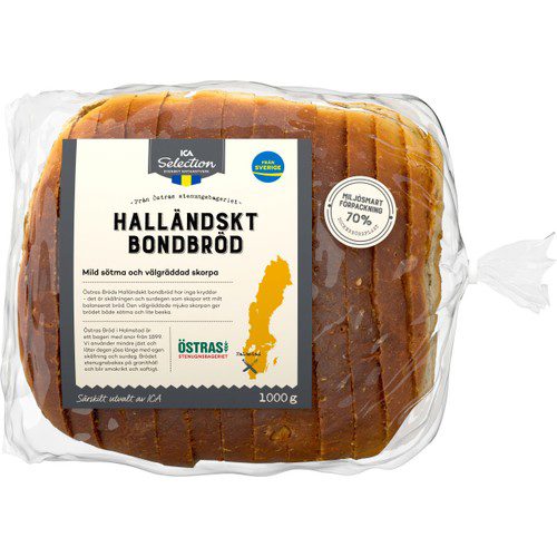 Halländskt Bondbröd 1kg ICA Selection