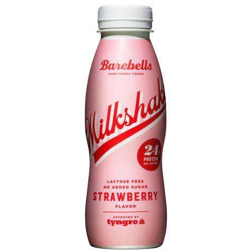 Proteinmilkshake Jordgubb 330ml Barebells