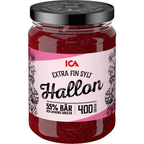 Hallonsylt Extra fin 400g ICA