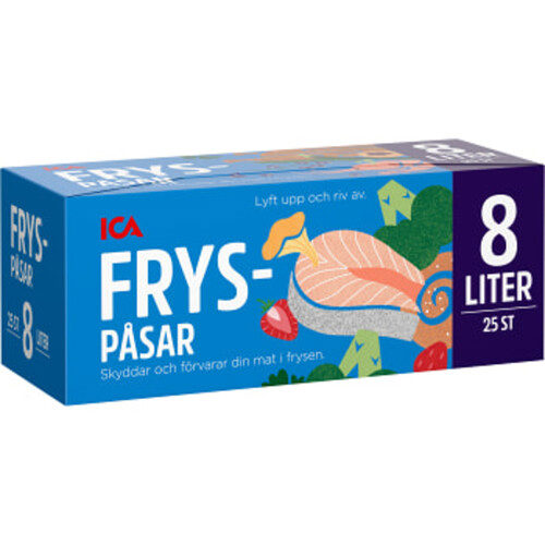 Fryspåsar 8l 25-p ICA